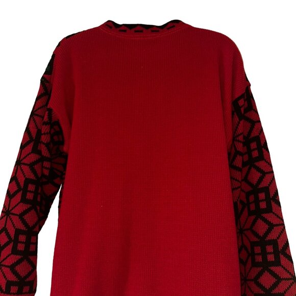 Vtg JJ Browne Christmas Sweater Womens L PulloverTeddy Bears Ugly Cute Holiday - Picture 7 of 10